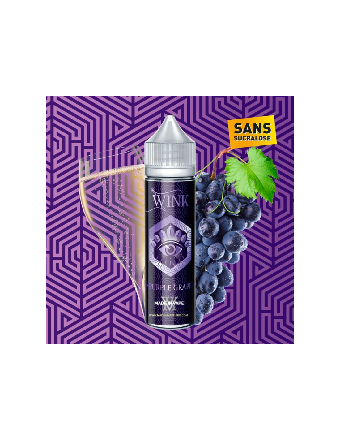 PURPLE GRAPE 50ML - WINK BY MADE IN VAPE 13,99 € AlkaVape