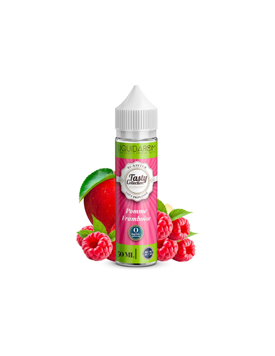POMME FRAMBOISE 50ML - TASTY BY LIQUIDAROM 13,99 € AlkaVape