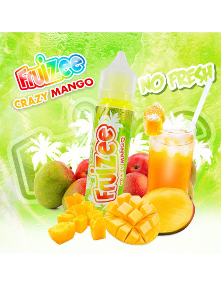 CRAZY MANGO 50ML - FRUIZEE NO FRESH BY ELIQUID FRANCE