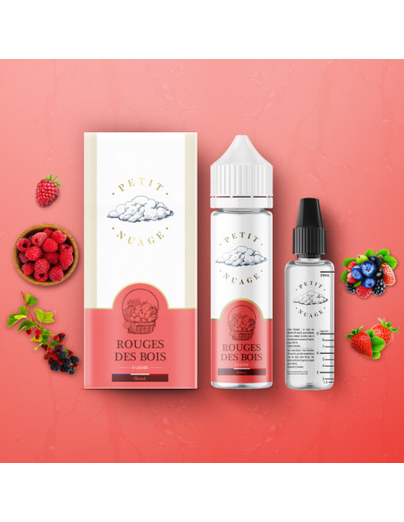 ROUGES DES BOIS 60ML - PETIT NUAGE-AlkaVape.fr - Vapotes - E-liquides - Résistances-14,99 €