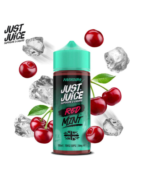 RED 100ML - MINT BY JUST JUICE