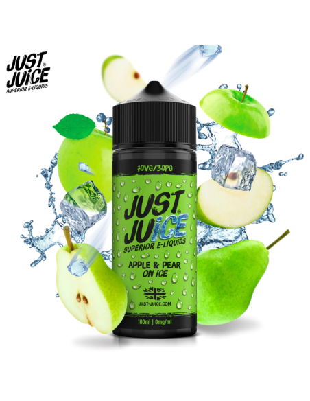 POMME & POIRE GLACÉES 100ML - JUST JUICE