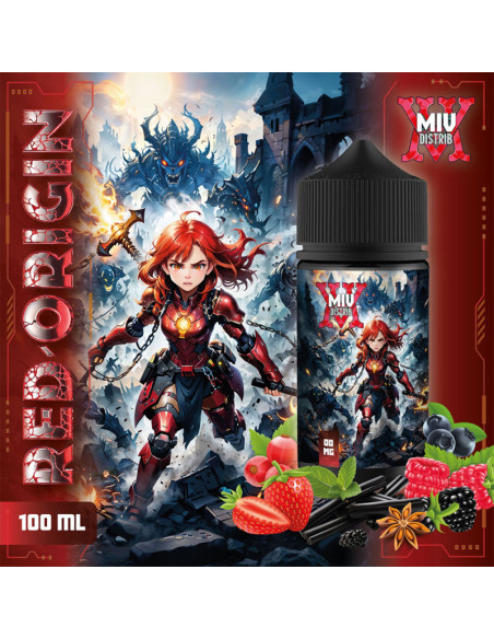 RED ORIGIN 100ML - MIV DISTRIB BY MADE IN VAPE